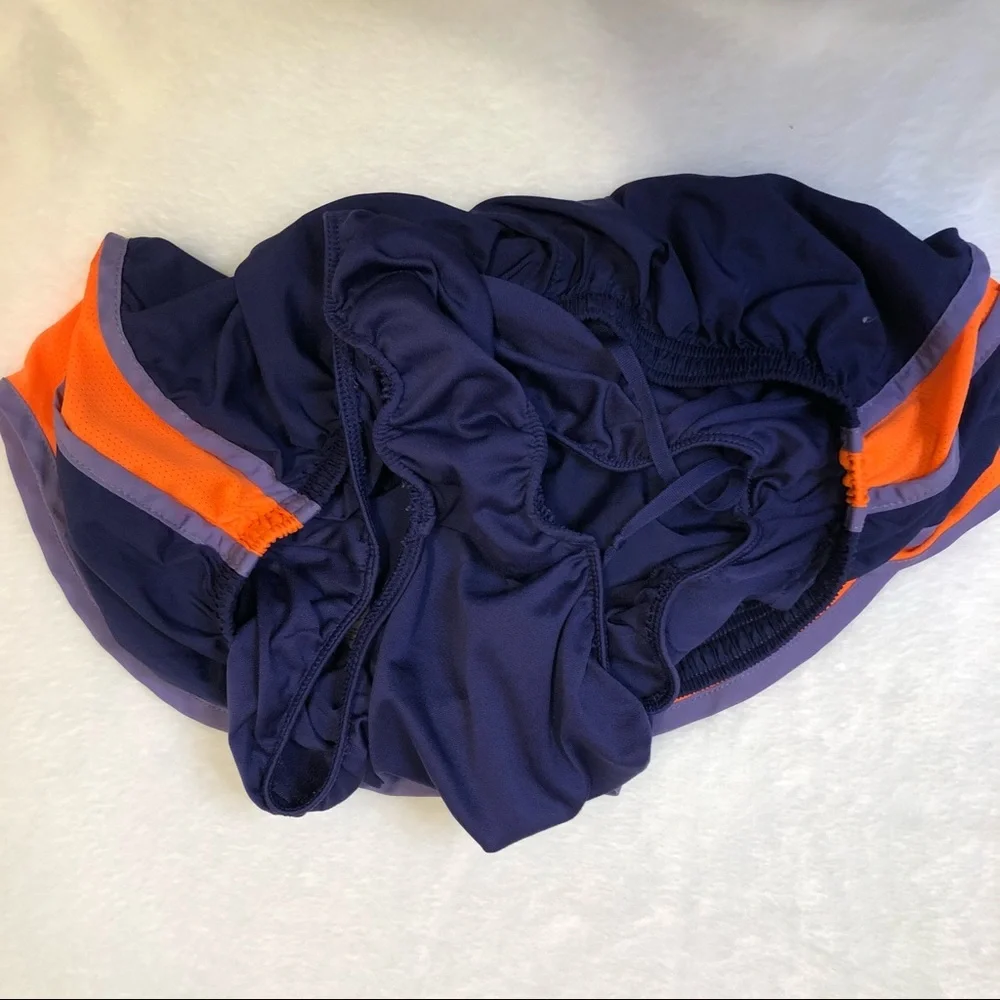 Nike DriFit Orange Purple Athletic Shorts Women’s Size Medium - Picture 8 of 9